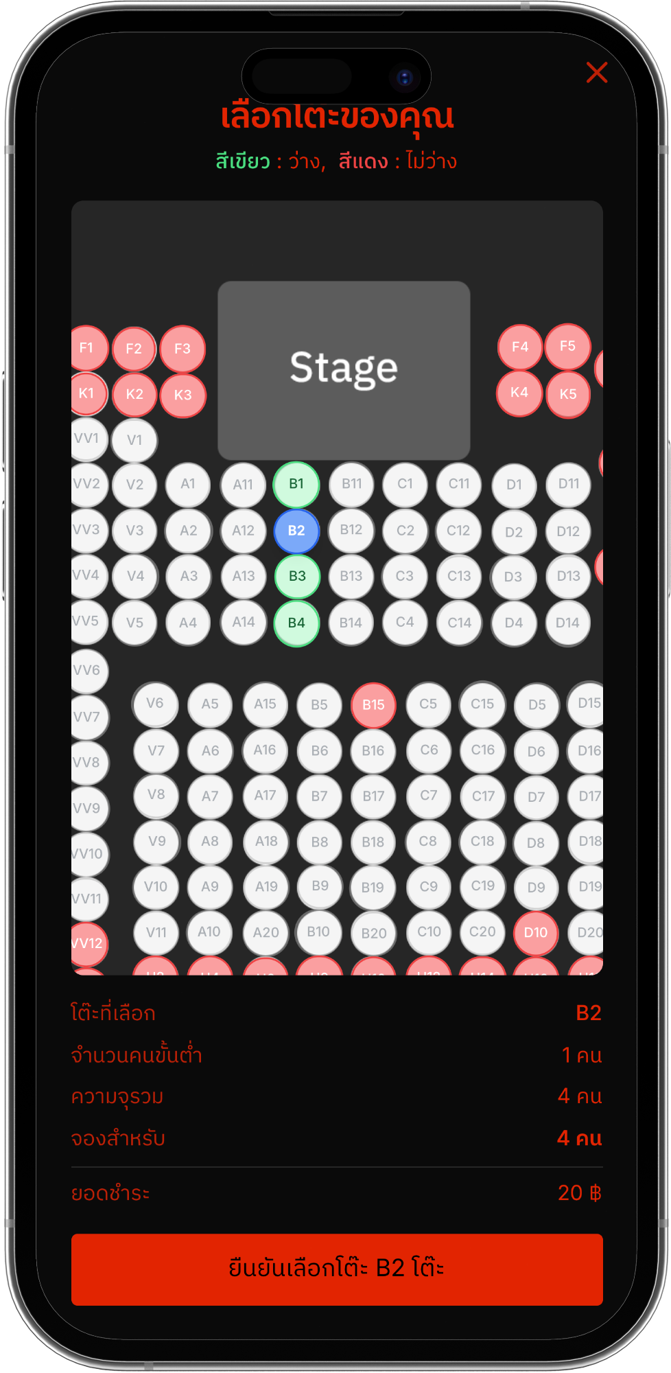 User Table Plan